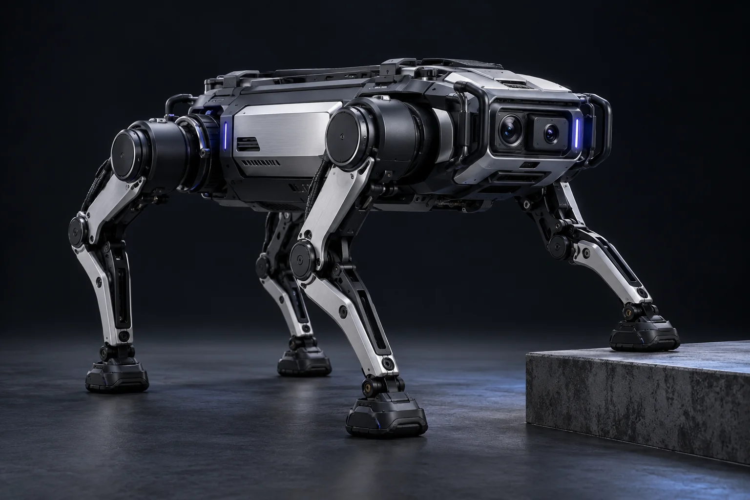 Concept exploration: quadruped inspection robot