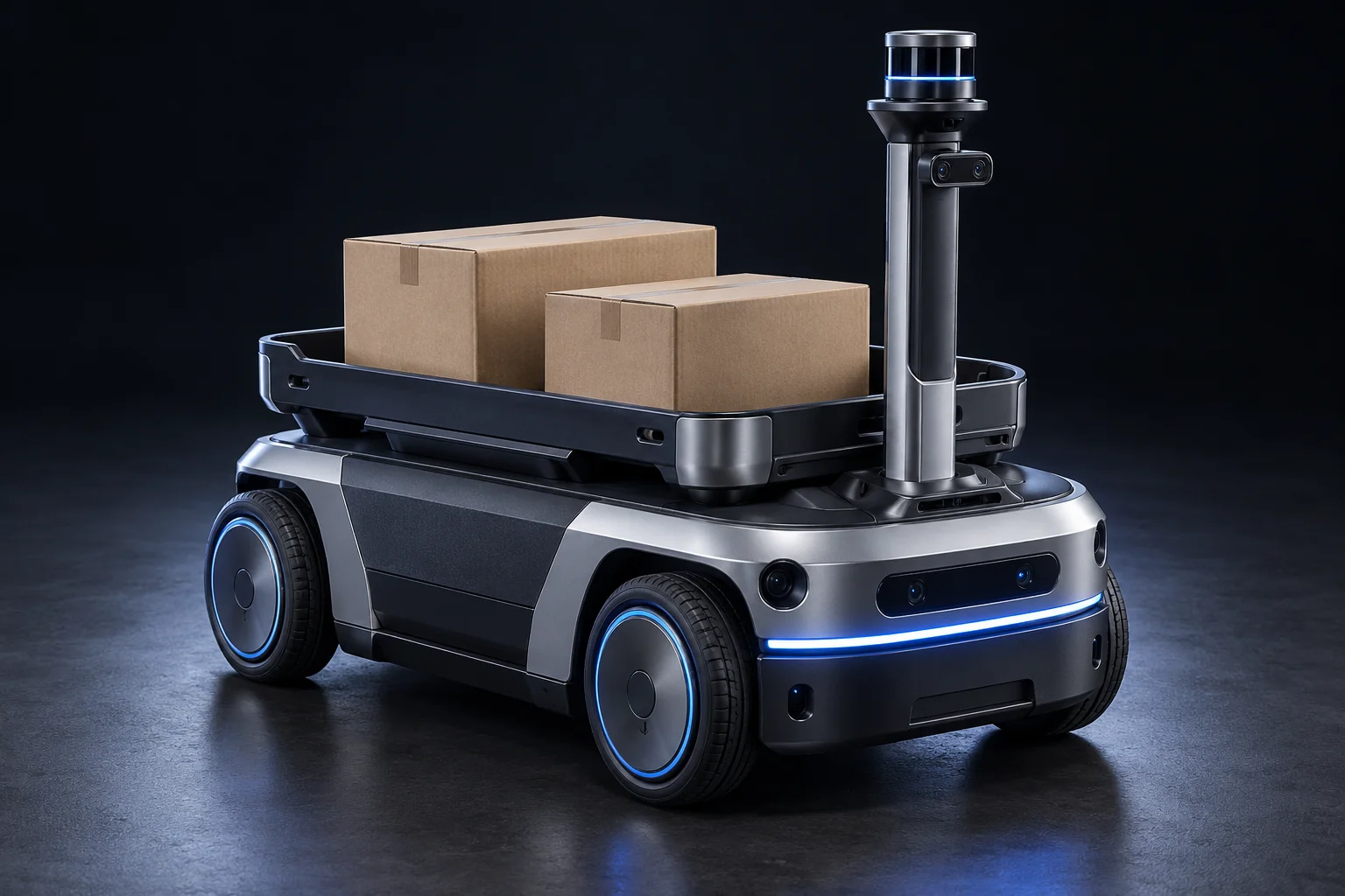 Concept exploration: autonomous warehouse mobile robot