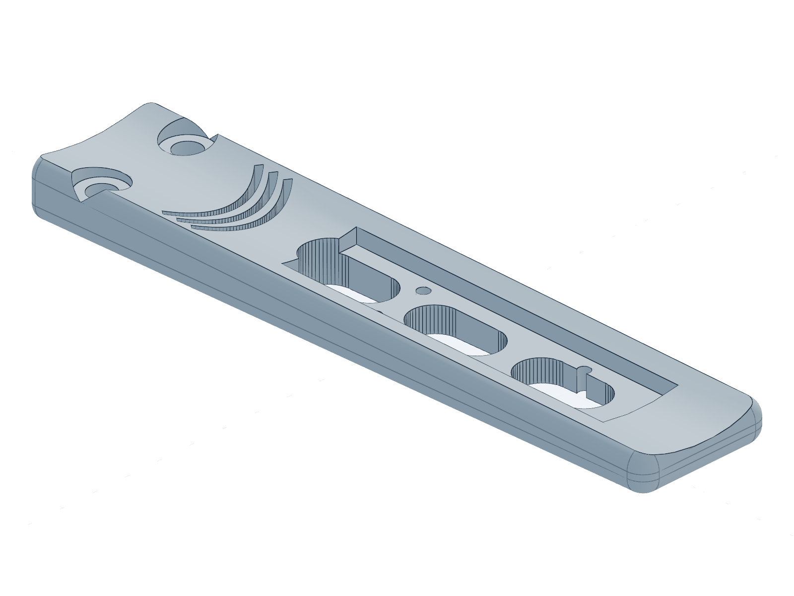 Robot gripper finger design from X-CAD Atlas